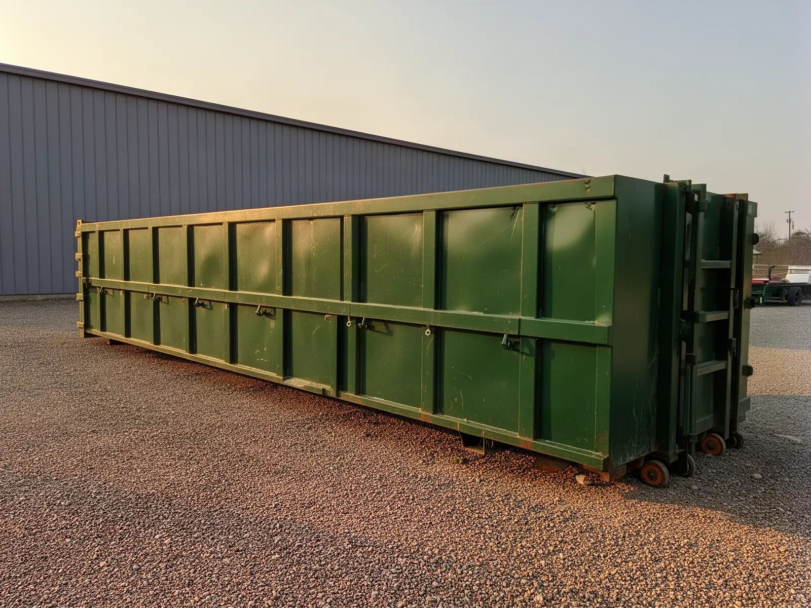Roll-off dumpster from Copper Bridge Dumpsters in Newport, RI